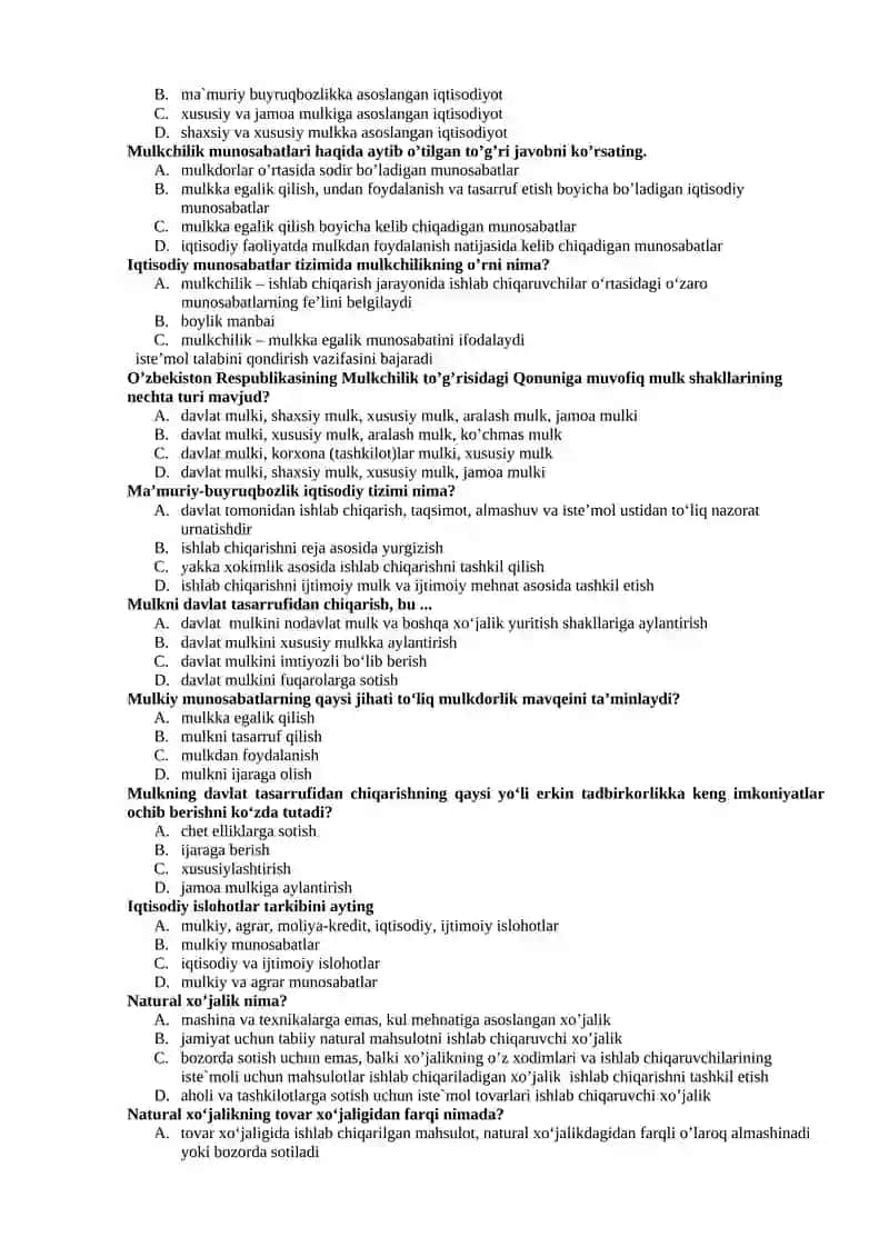 Iqtisodiy faoliyat 3