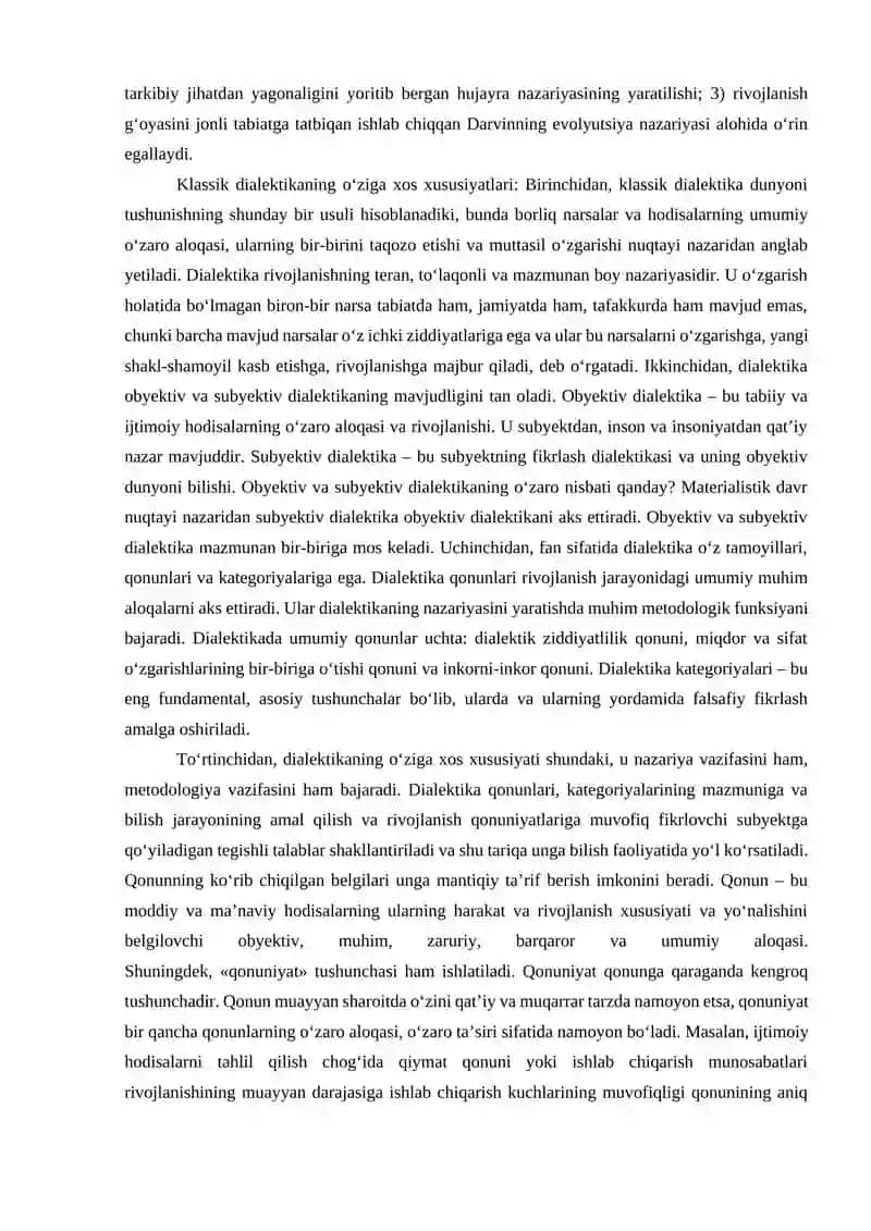RIVOJLANISH NAZARIYASI (DIALEKTIKA) 3