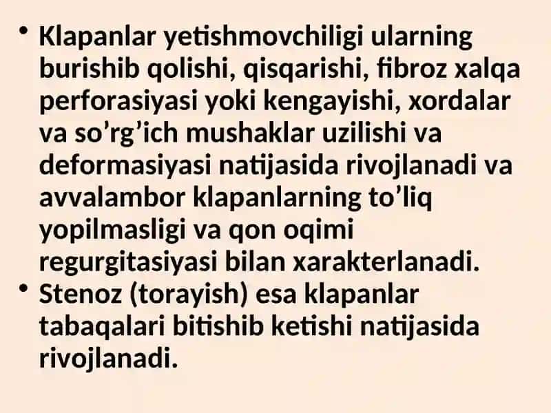 MITRAL KLAPANYETISHMOVCHILIGI 3