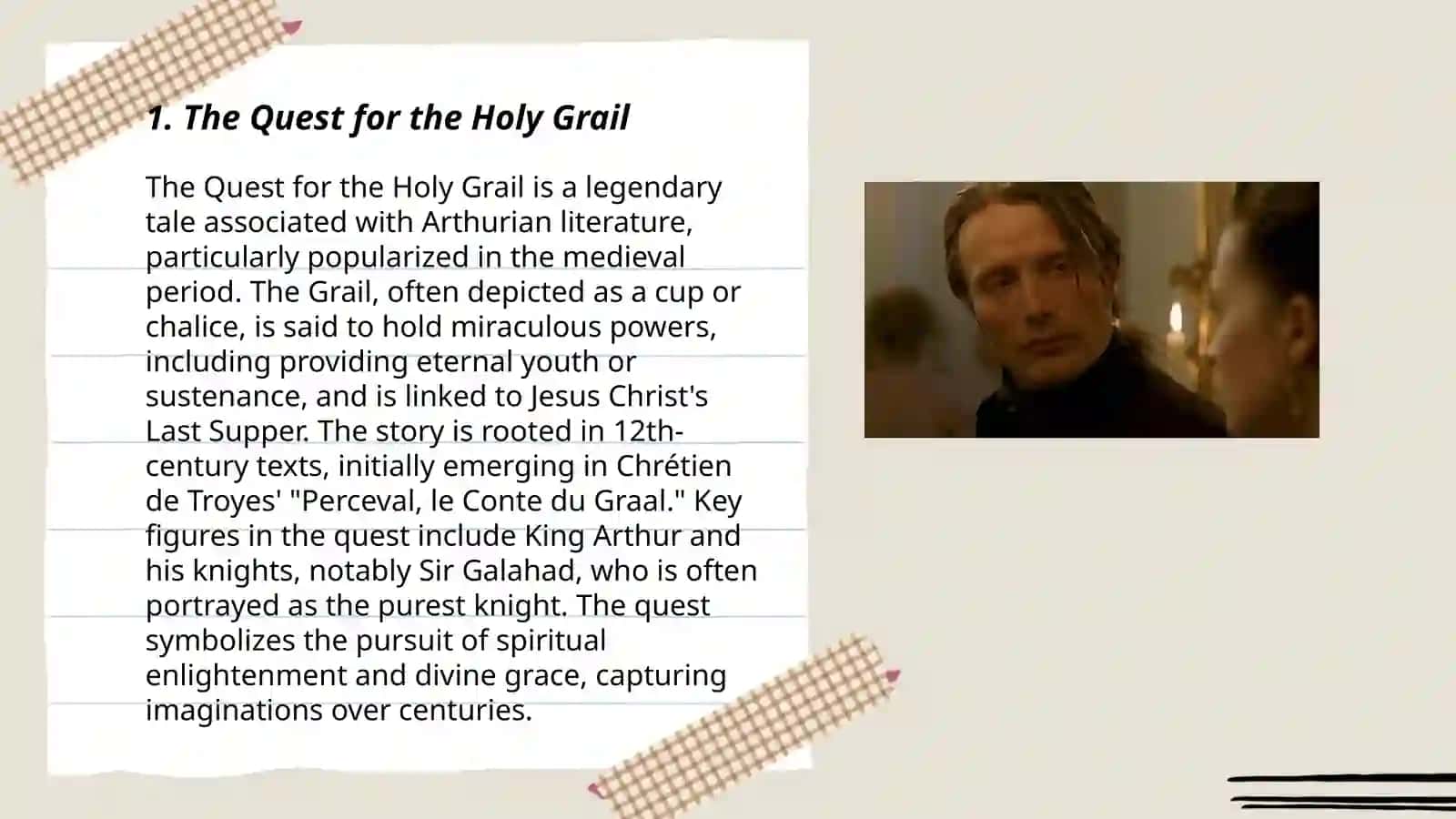 The Quest for the Holy Grail 3