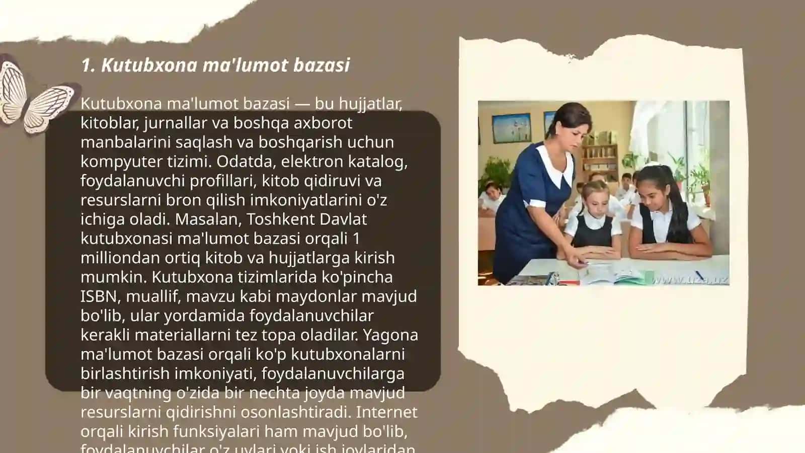 Kutubxona ma'lumot bazasi 3