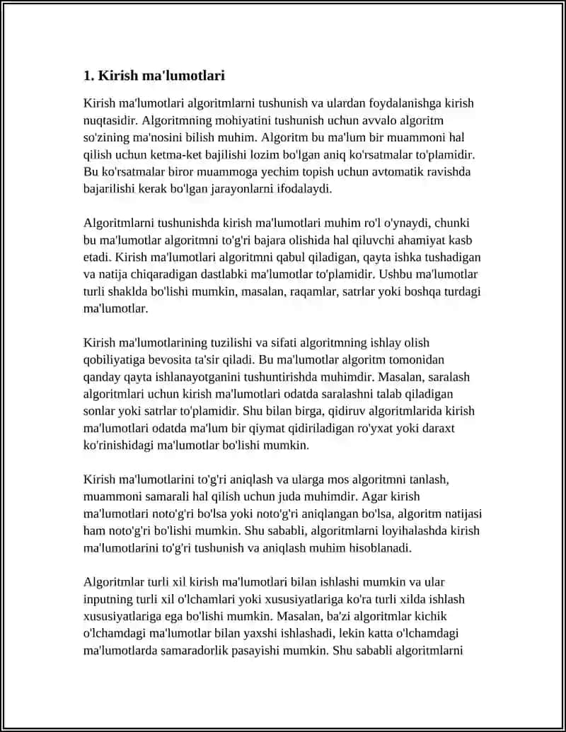ALGARITM HISSALARI 3