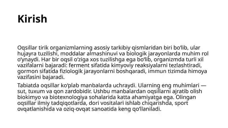 Oqsillarni Ajratib Olish 3