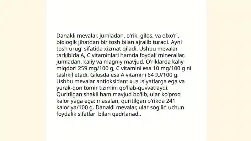 Danakli mevalar 3