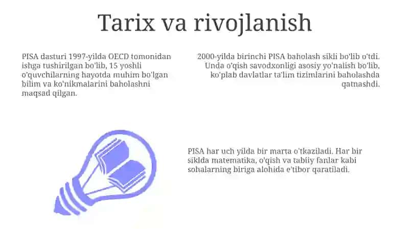 PISA xalqaro baholash dasturi 3