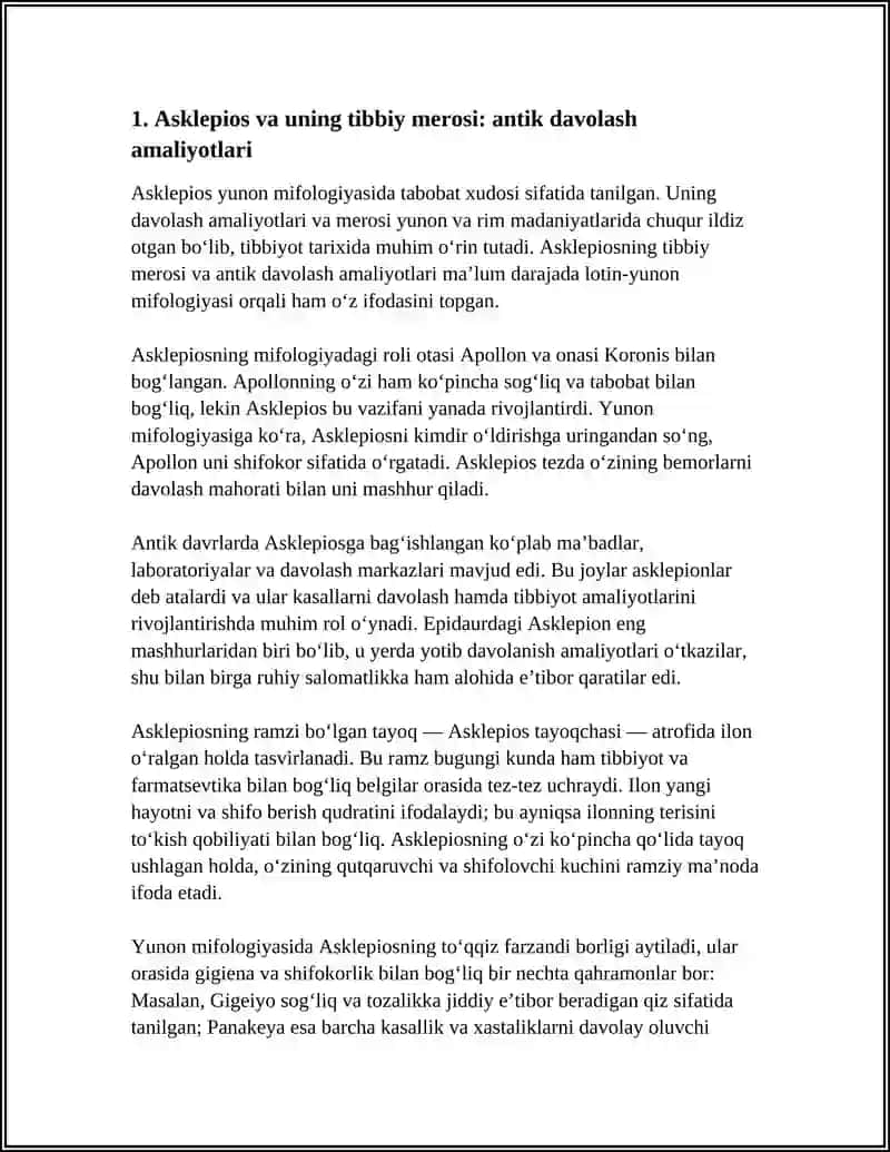 TIBBIYOTDA LOTIN-YUNON MIFOLOGIYALARI 3