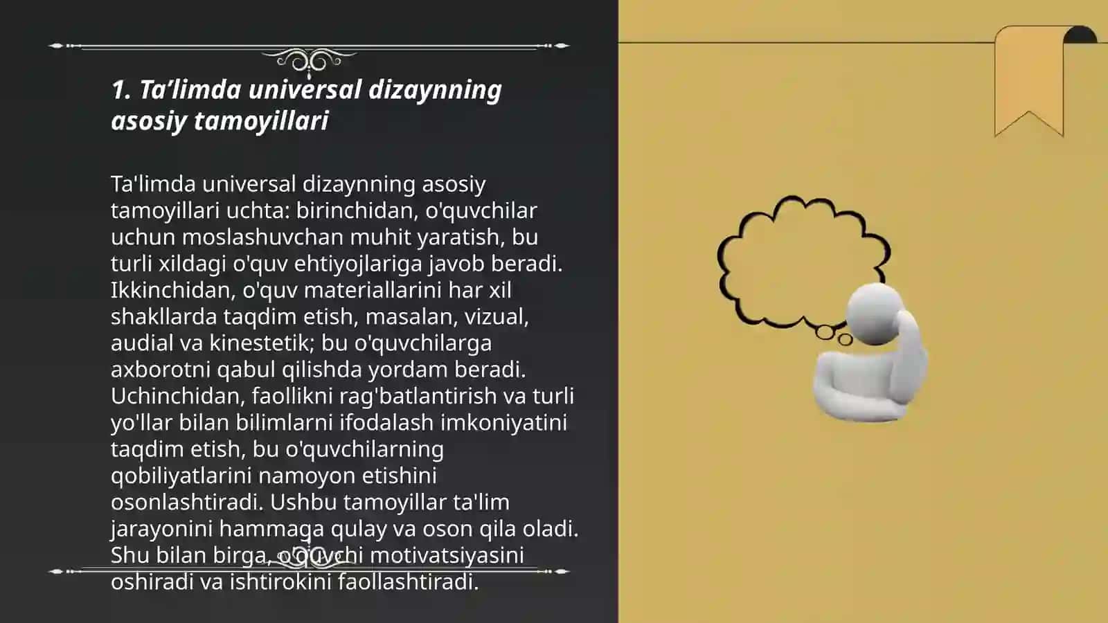 Taʼlimni universal dizayni va individual taʼlim 3