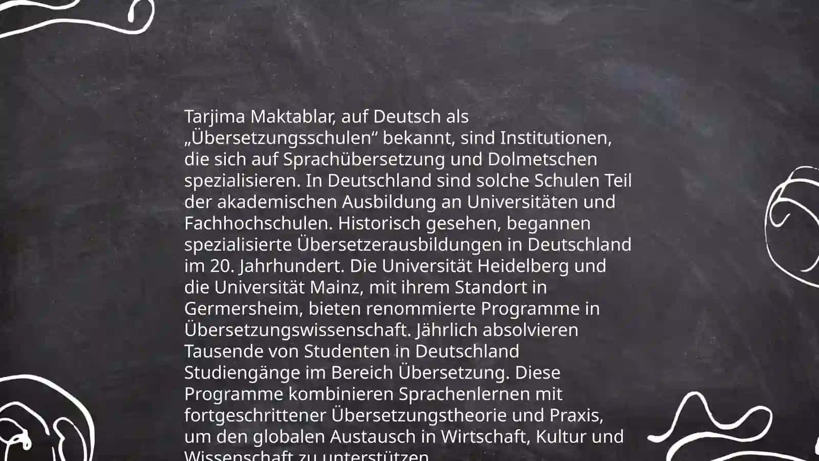 Tarjima Maktablar haqida taqdimot 3