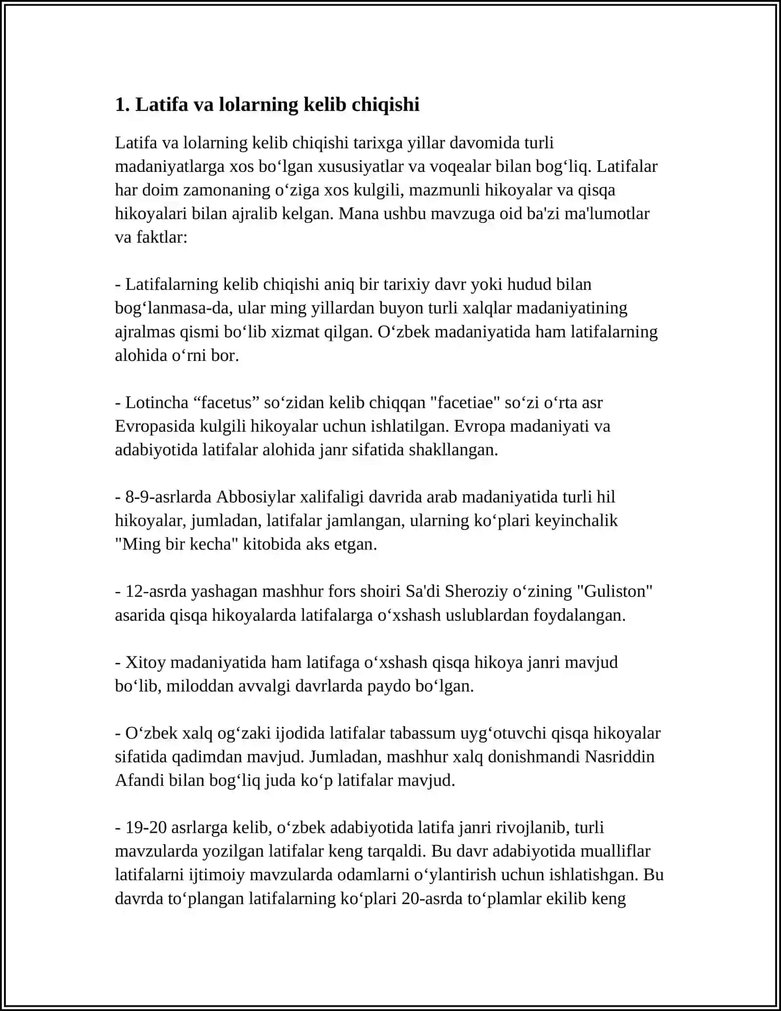 LATIFA VA LOFLARNING QIYOSIY TALQINI 3
