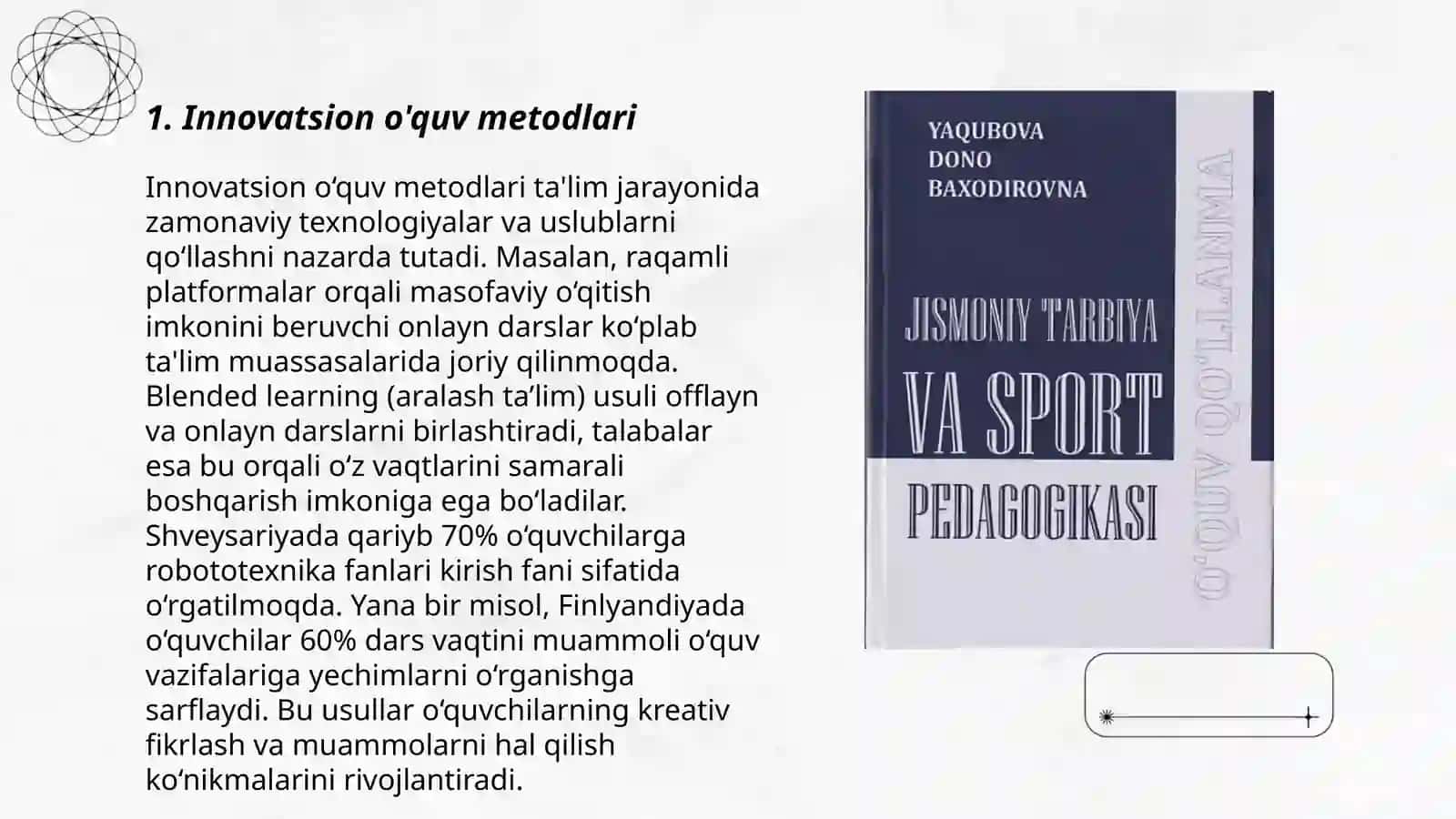 Sport pedagogikasi novatorlari 3
