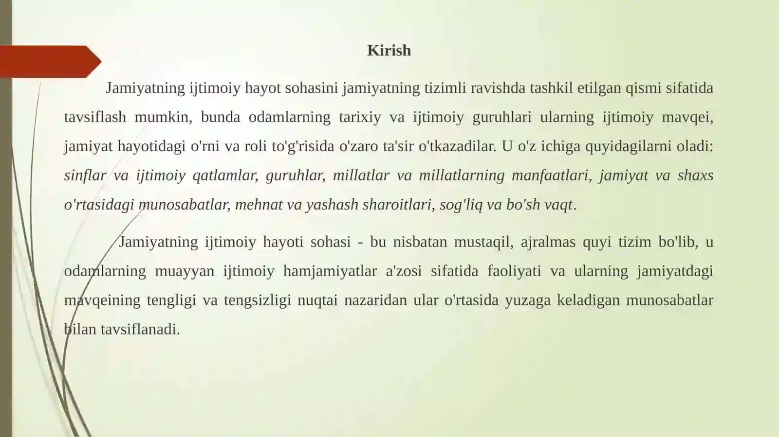 Ijtimoiy sohani rivojlantirish ustuvorligi 3