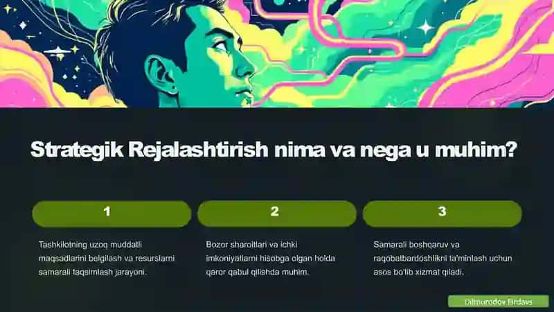Strategik Rejalashtirishning 2 Bosqichli Tizimi 3