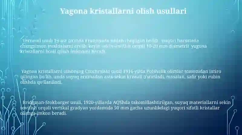 Yagona Kristallar 3