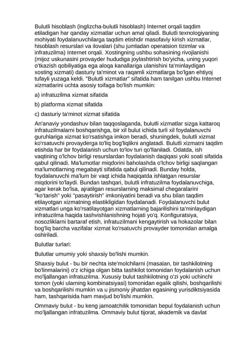 Bulutli servislarni o'rganish. Blog yaratish 3