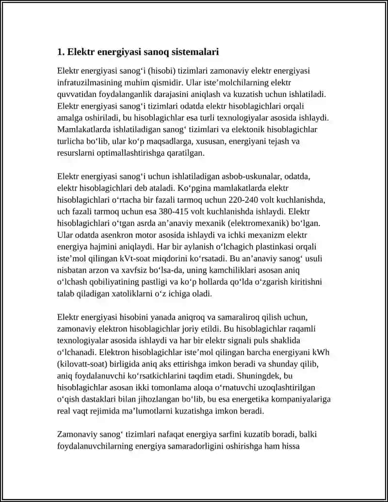 ENERSIYA NO ENERSIAL SANOQ SISTEMALARI 3