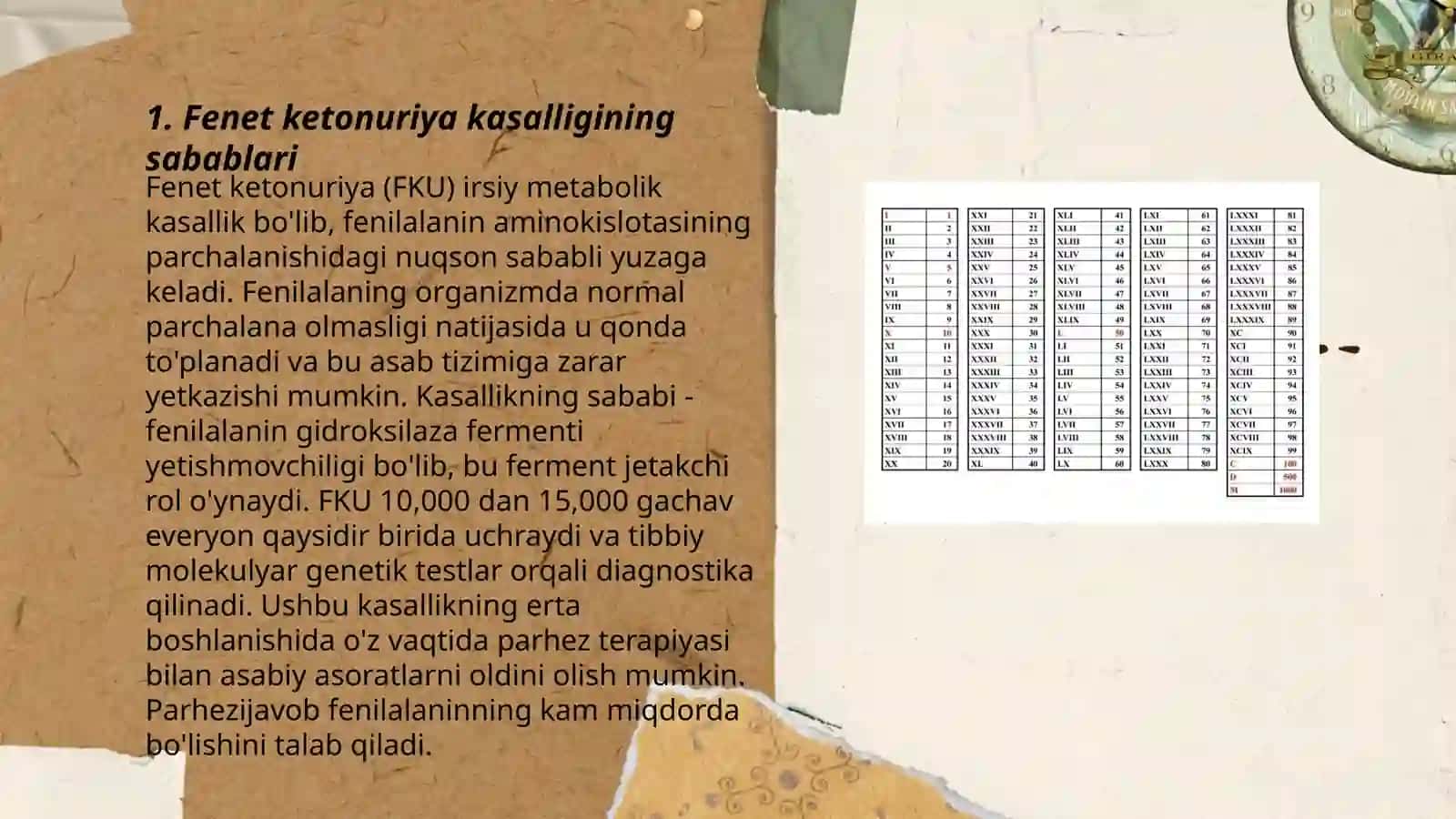 Fenet ketonuriya kasallik 3