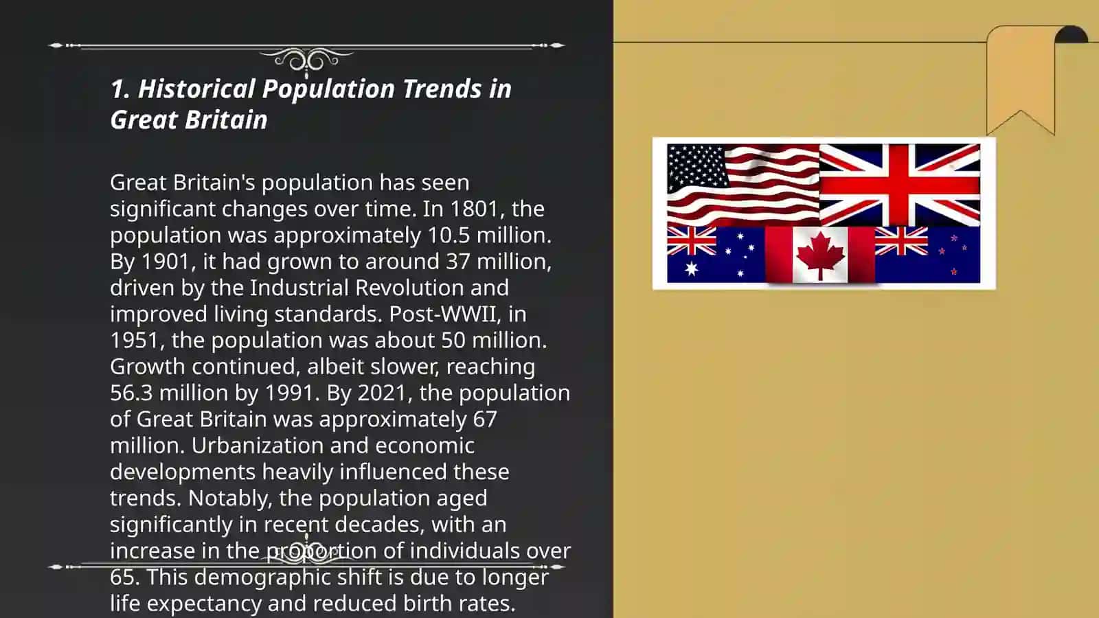 Population Trends in Great Britain - Historical Data 3