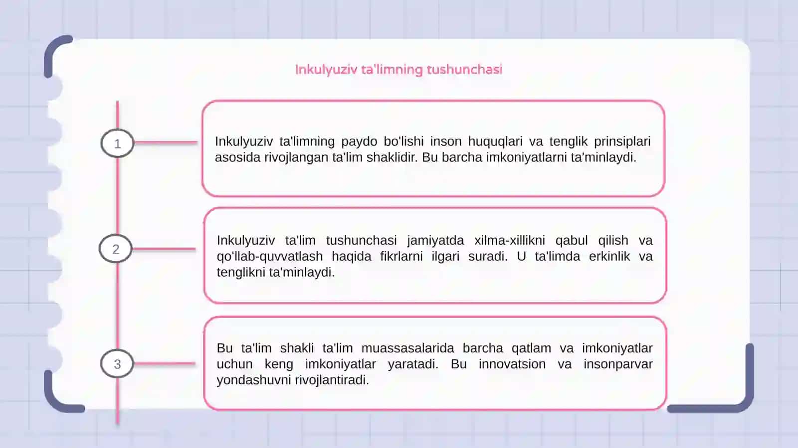 Inkulyuziv ta'limning paydo bo'lishi 3