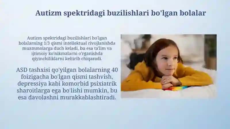 Autizm sindromli bolalar 3