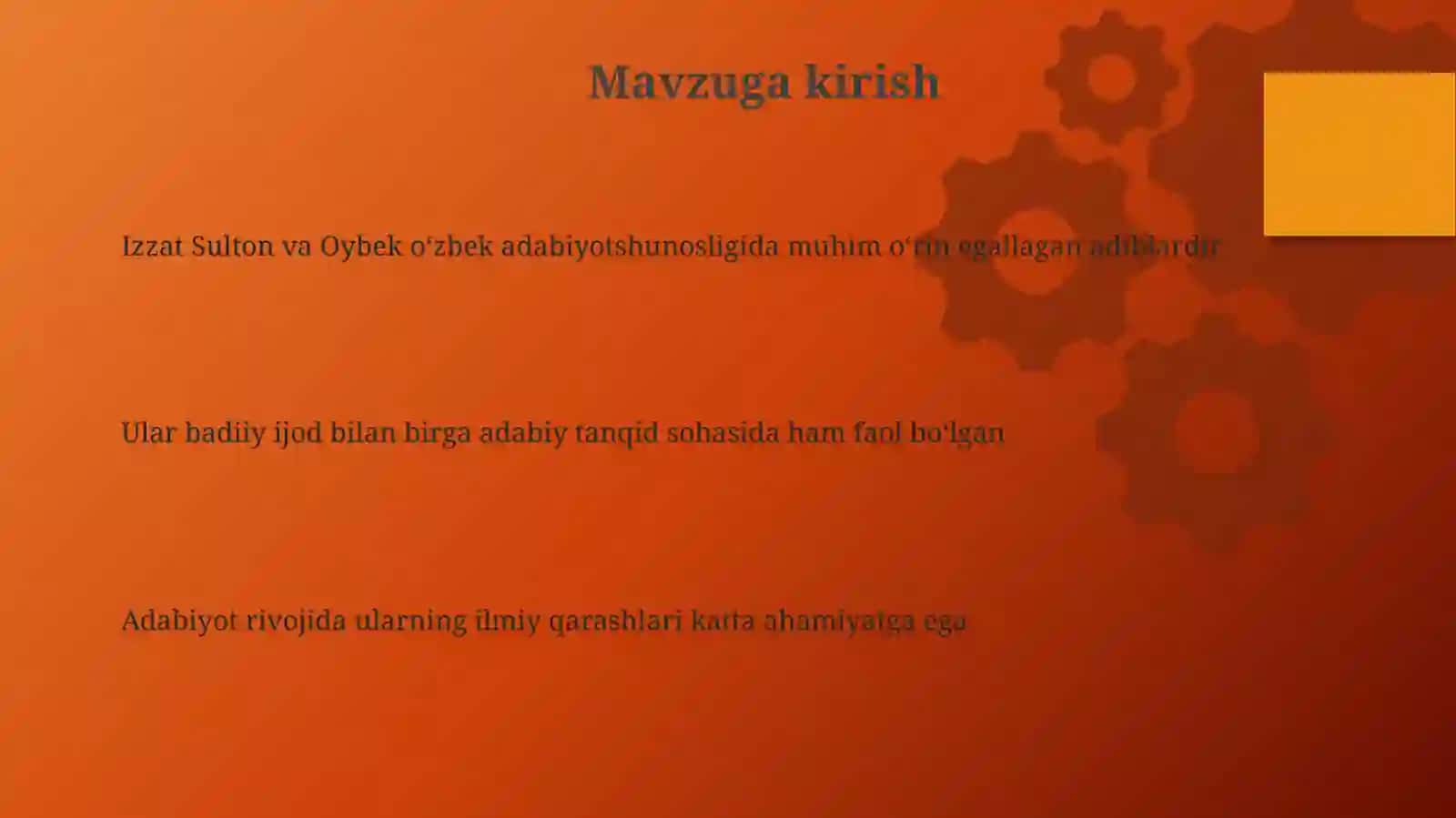 Izzat Sulton va Oybekning adabiy-tanqidiy qarashlari 3