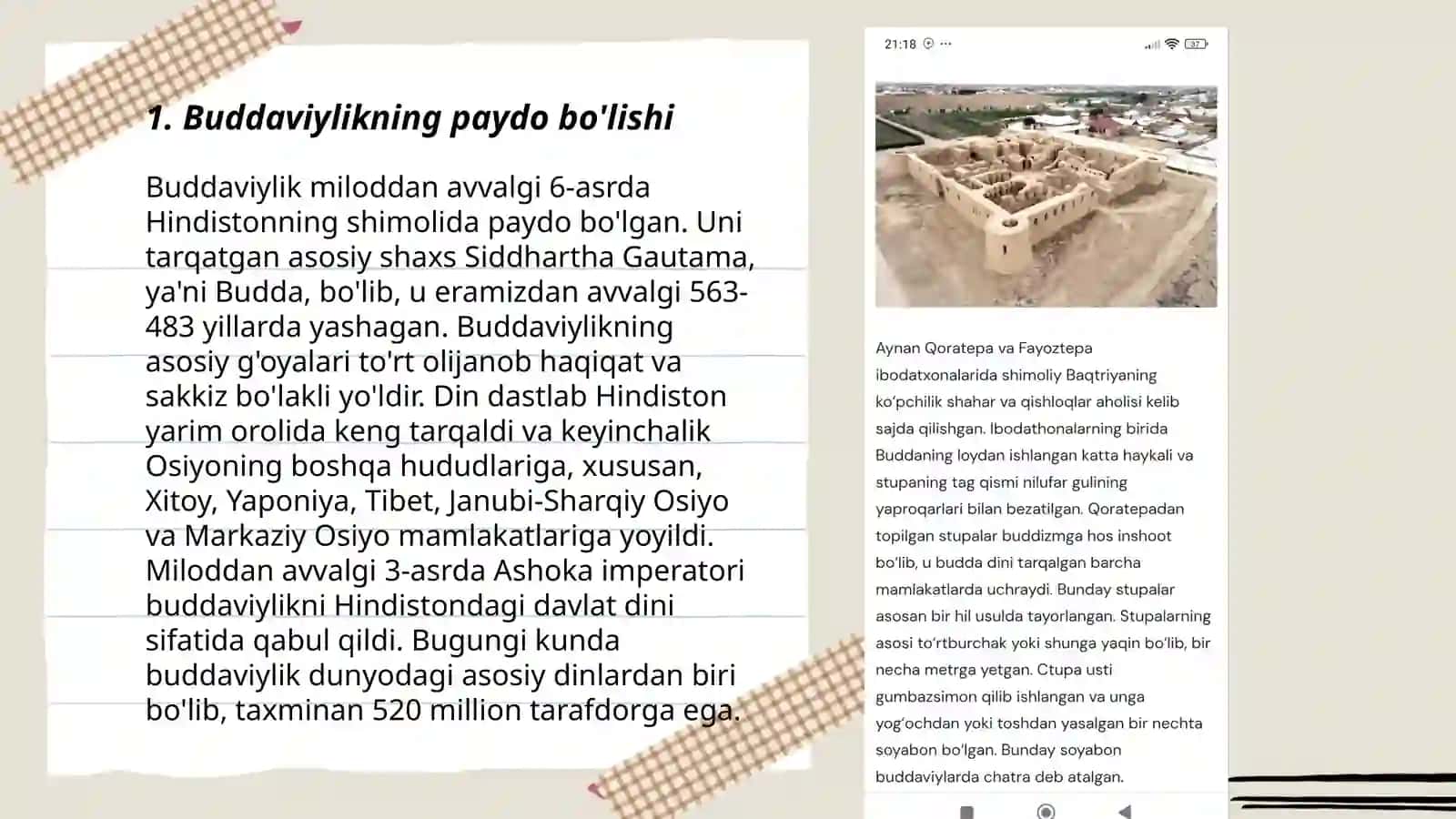 Buddaviylik dinining paydo boʻlishi tarixi va uning asoschisi 3