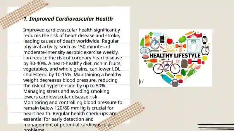 The benefits of regular exercise on physical and mental health. 3