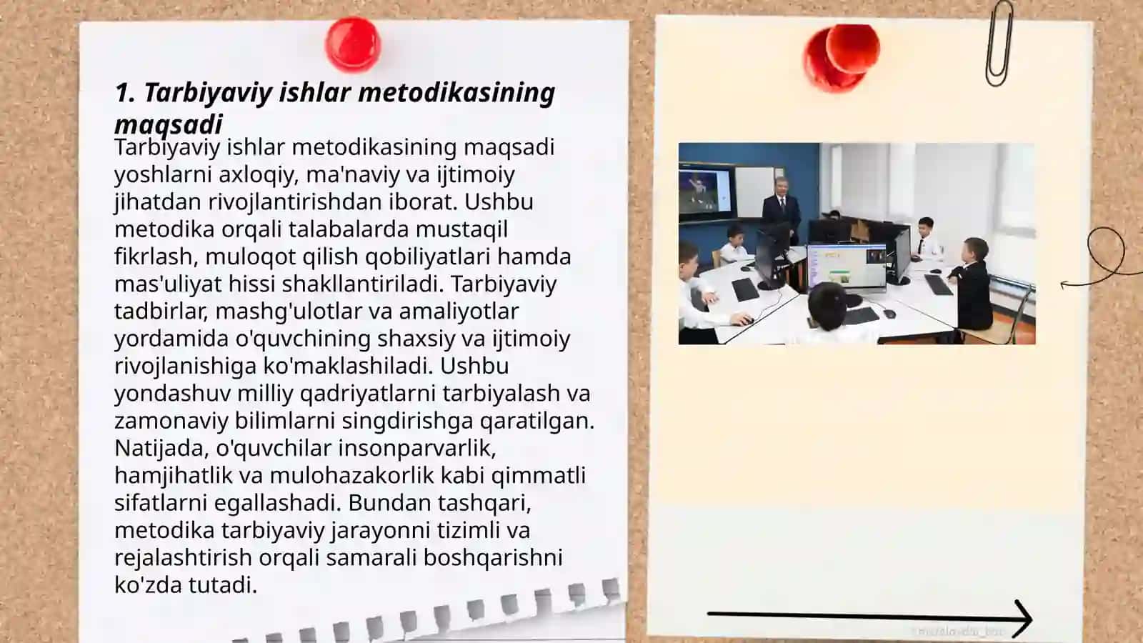 Tarbiyaviy ishlar metodikasi 3