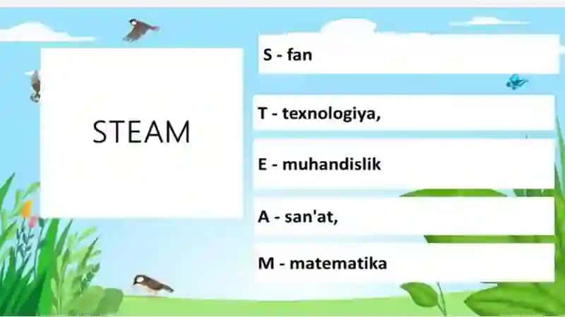 Maktabgacha taʼlimda Steam texnologiyasi 3