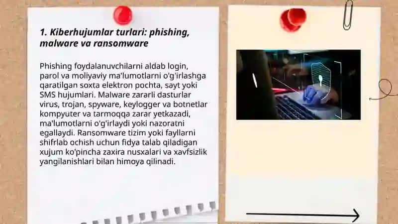 Kiberhujumlar va ulardan saqlanish 3