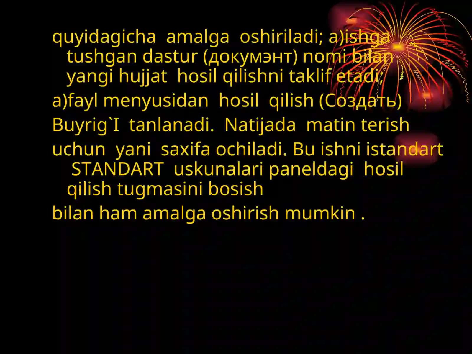 5-dars. Hujat hosil qilish va saqlash 3