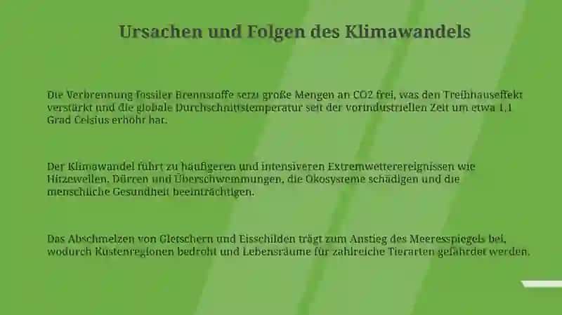 Umwelt und Klima 3