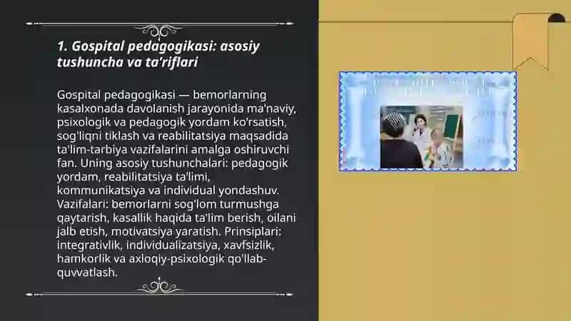 Gospital pedagogikasi 3