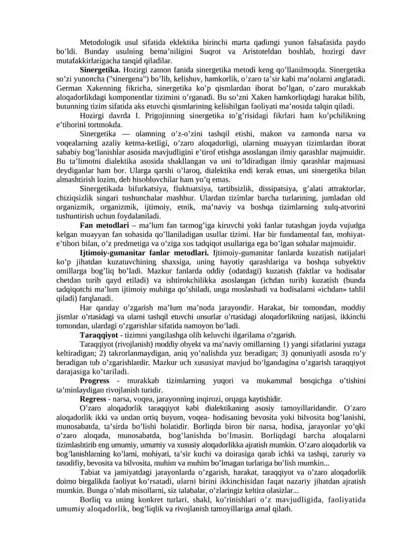 5-mavzu: Falsafaning metod, qonun va kategoriyalari 3