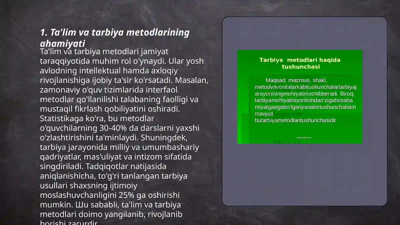 Tarbiyaning umumiy metodlari 3
