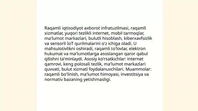 Raqamli iqtisodiyotda axborot texnologiyalari va tizimlari 3
