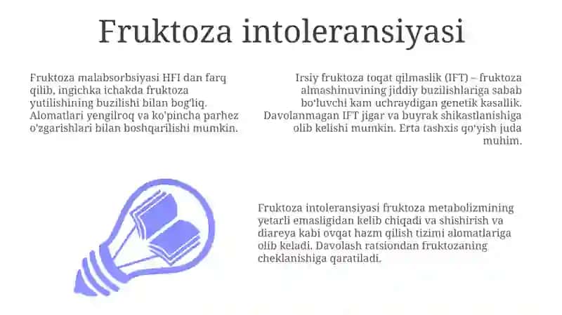 Fruktoza intoleransiyasi 3