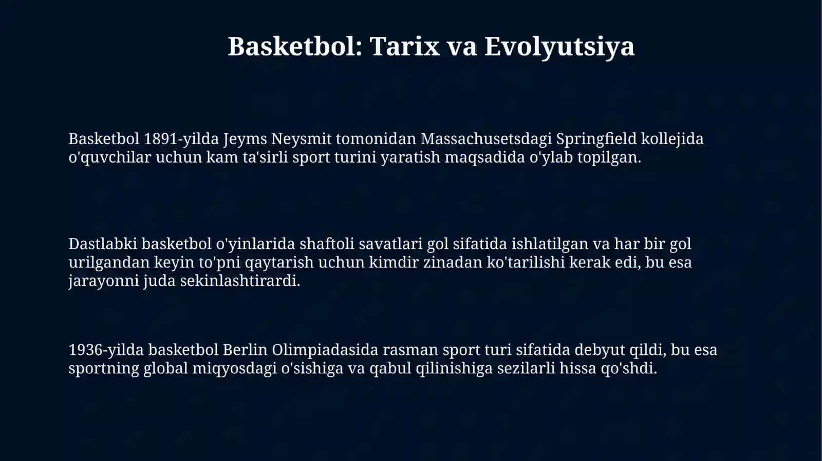 Basketbol sport turi 3
