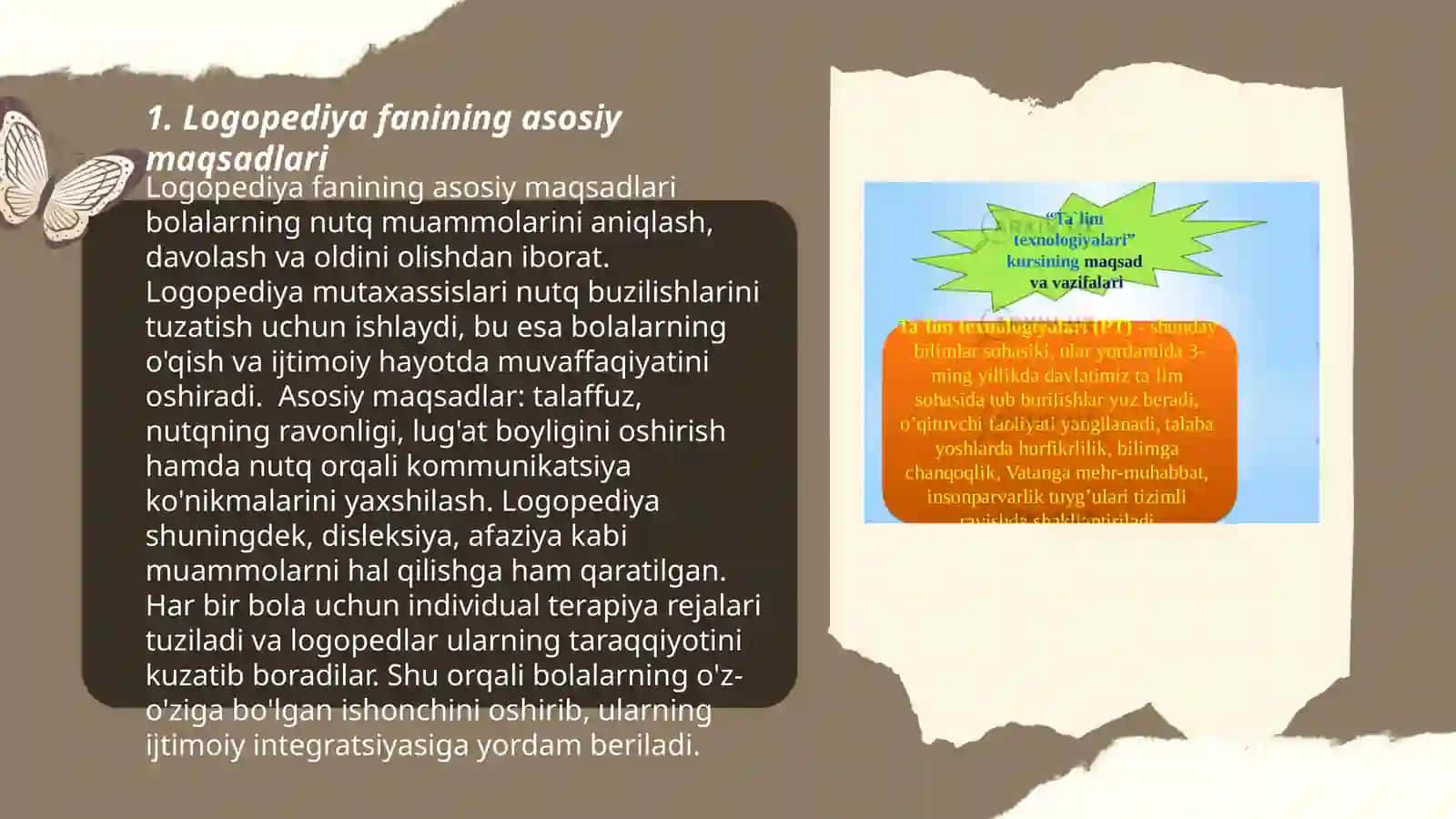Logopediya fanining maqsadi va vazifalari 3