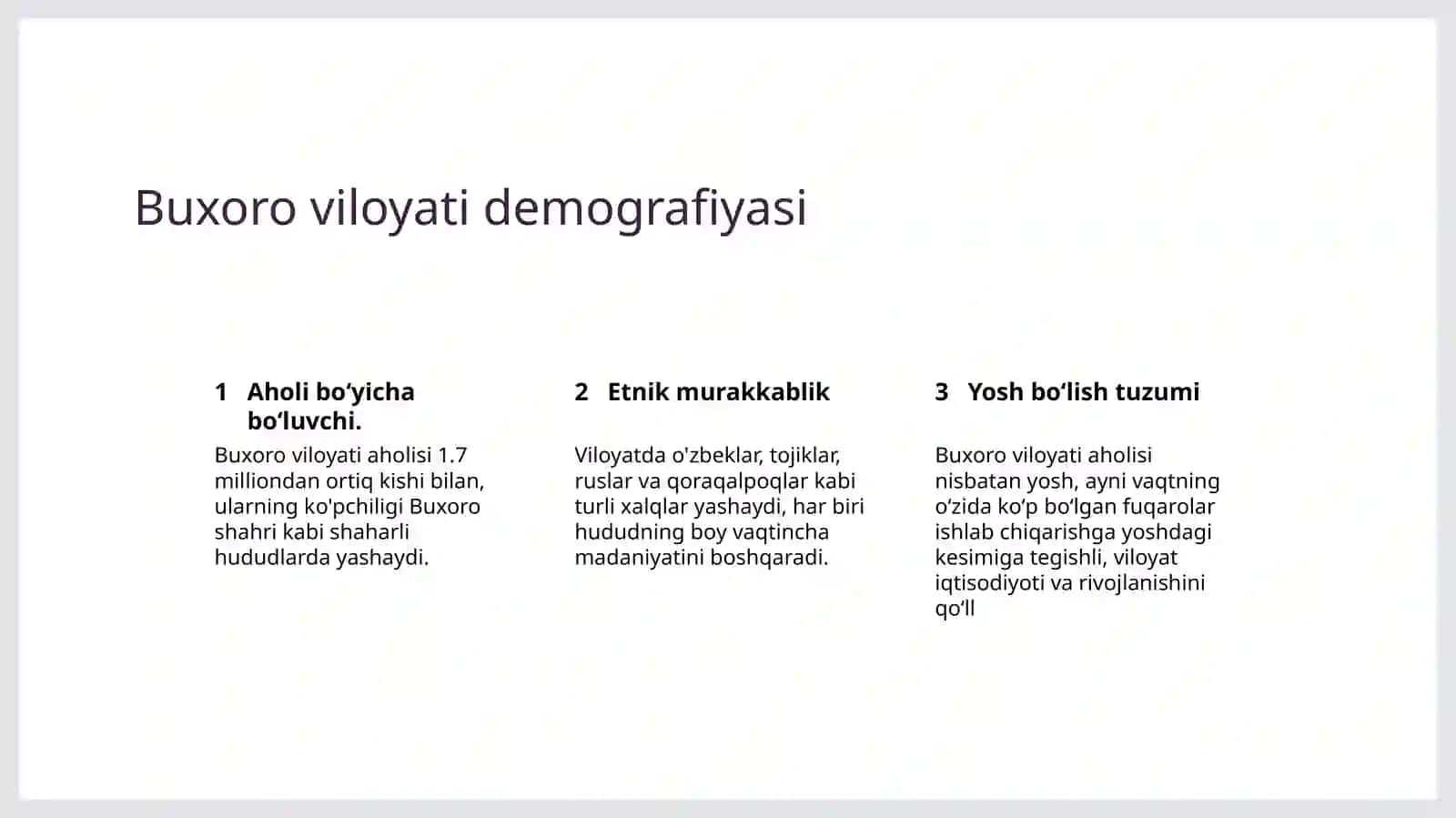 Buxoro xonligi aholisi mashgʻuloti 3