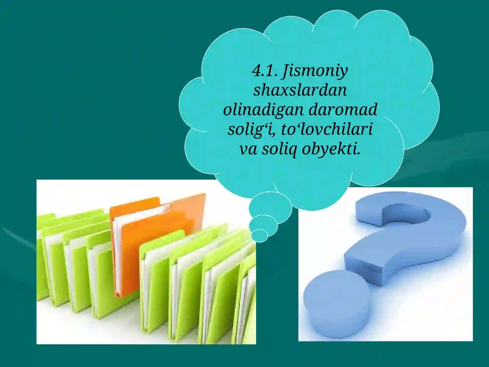 jismoniy shaxslardan olinadigan daromad solig'i 3