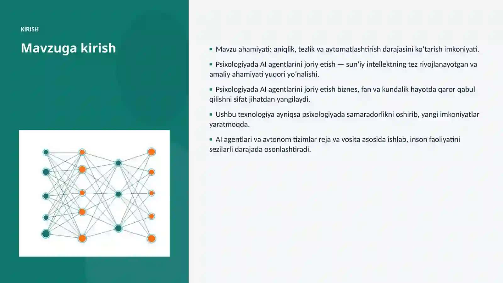 SUNʼIY INTELLEKT • PROFESSIONAL TAQDIMOT 3