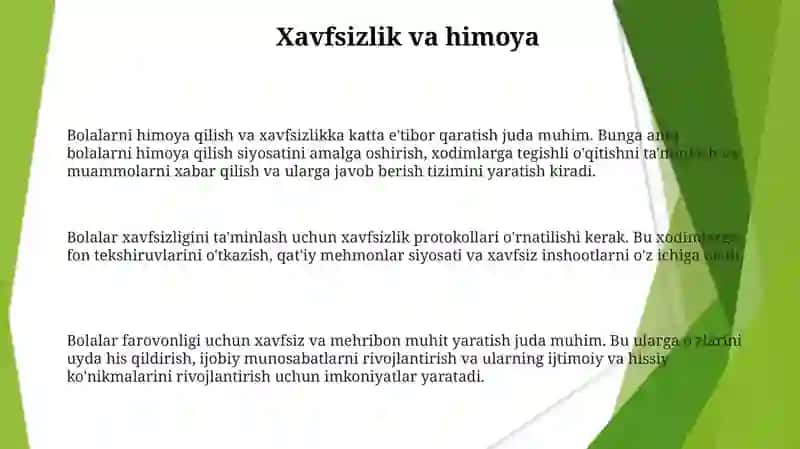 Oʻzbekistonda oilaviy bolalar uyini tashkil etish 3