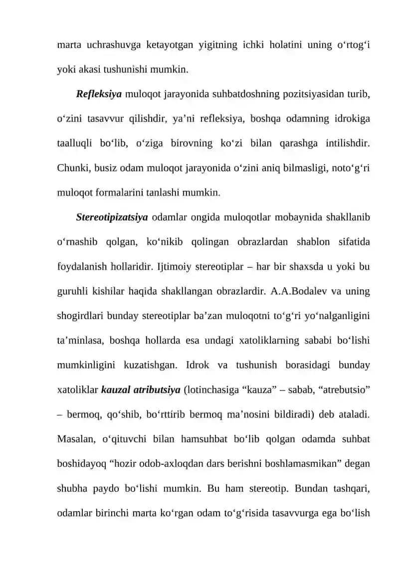 Muomalaning perseptiv tomoni 3