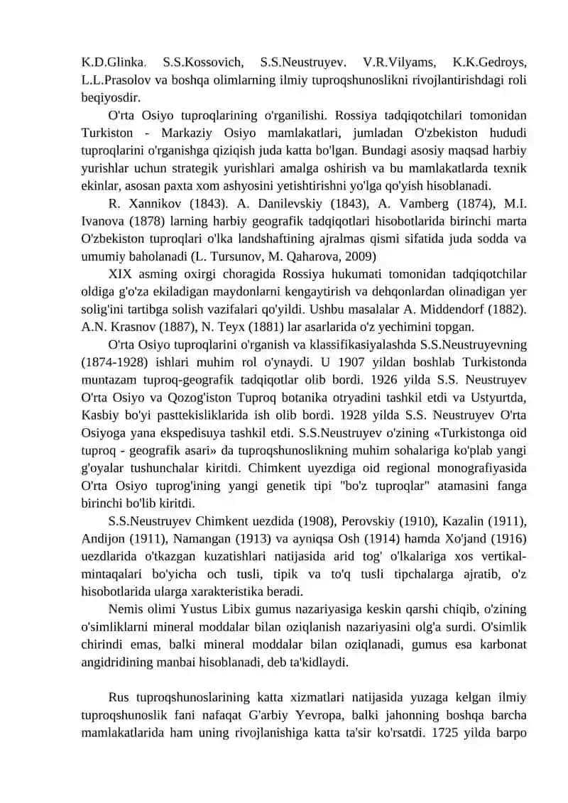 TUPROQSHUNOSLIKNING RIVOJLANISH TARIXI 3