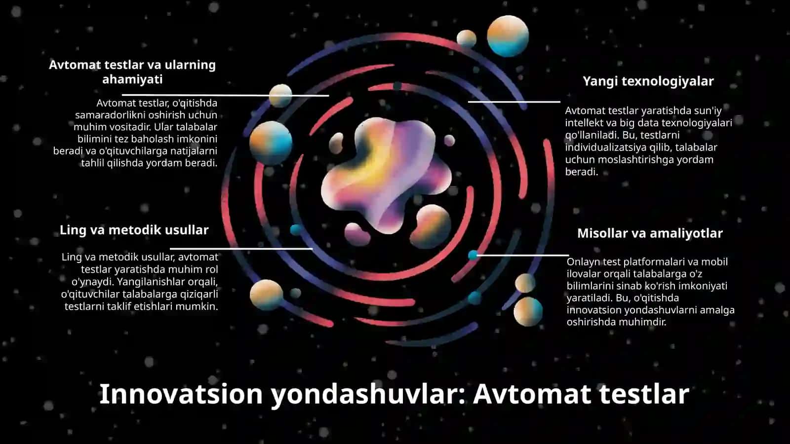 Ling va metodik avtomat testlarni yaratish usullari 3