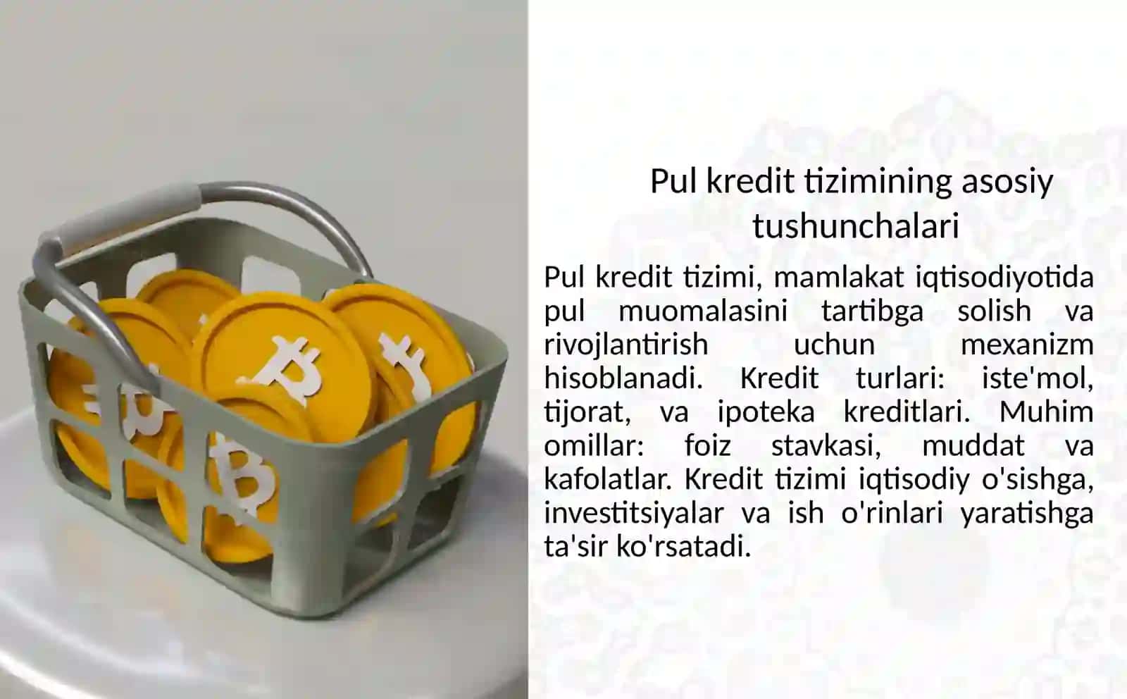 Pul, kridettizimi va banklar 3