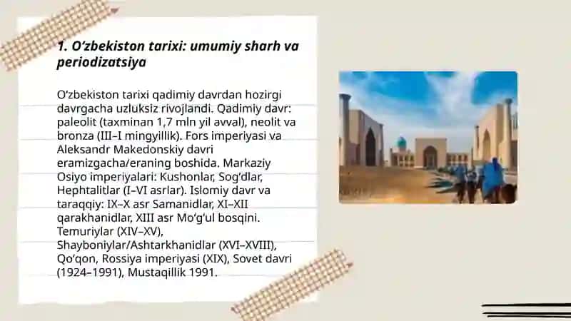 Oʻzbekiston tarixi fani doirasida media ensiklopediya 3