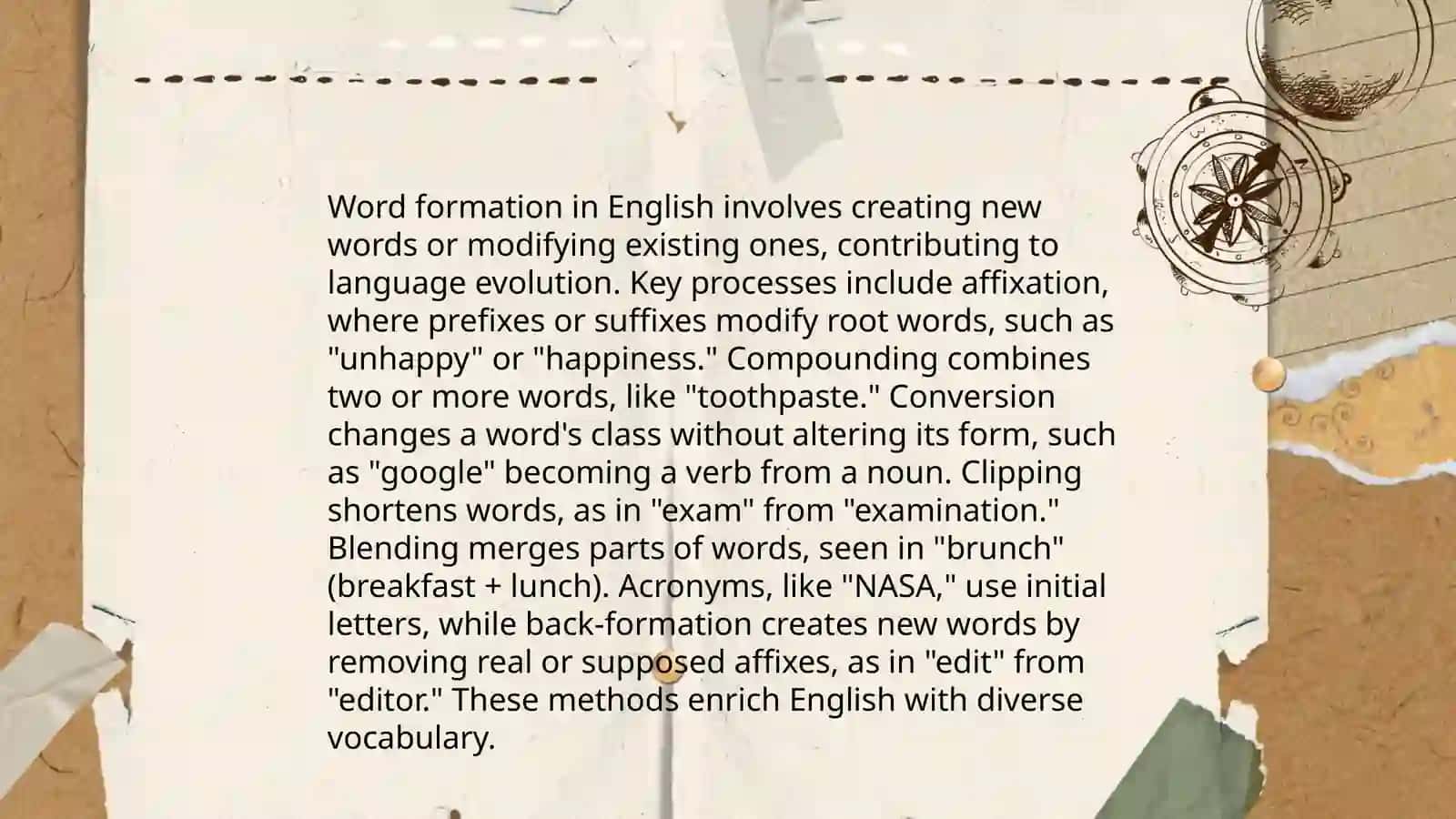 Word Formation and Types of Collocation 3