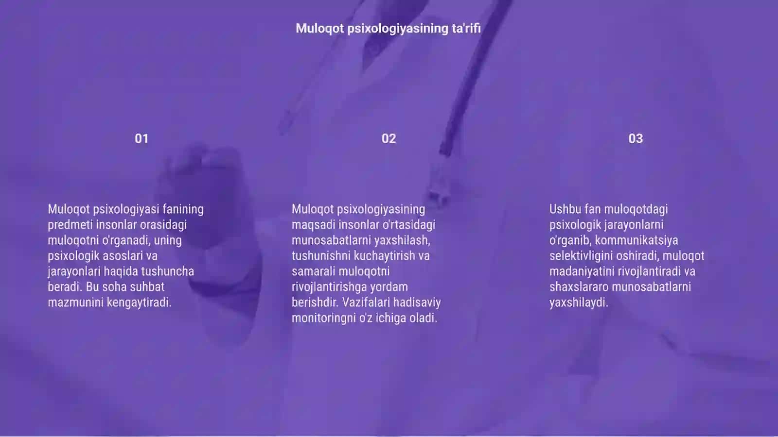 Muloqot psixologiya fanining predmenti maqsadi va vazifalari 3