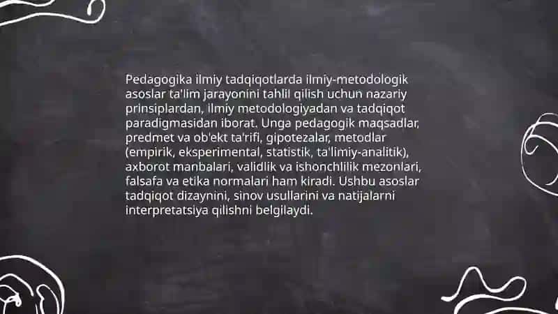 Pedagogika ilmiy tadqiqot metodlari 3